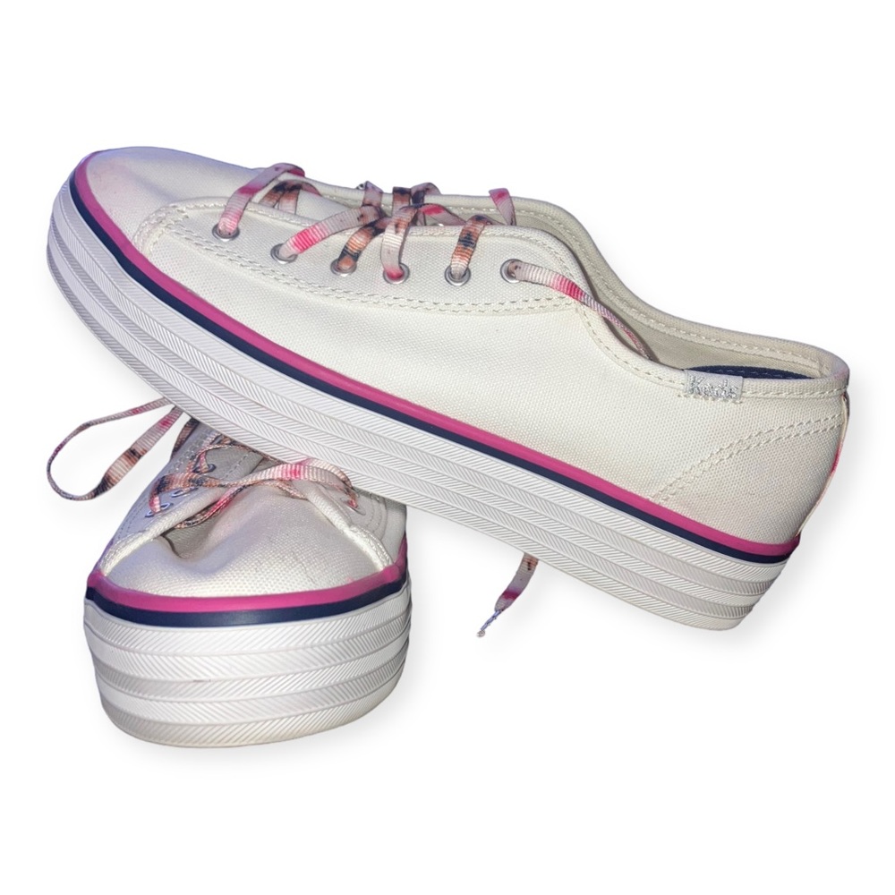 Keds x Elizabeth and James Womens triple kick canvas shoes